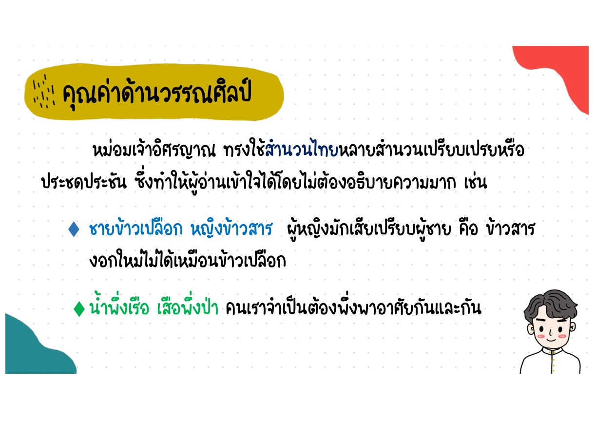 การใช้สำนวนไทย